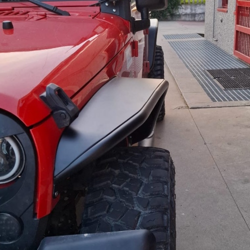 Parafanghini in alluminio Jeep Wrangler JK - Modello PS (23 cm) - immagine 10