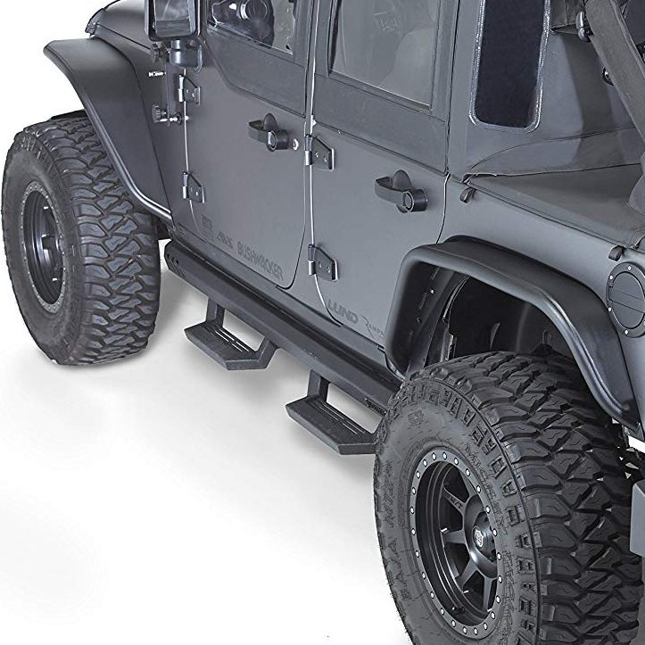 Parafanghini in alluminio Jeep Wrangler JK - Modello PS (23 cm) - Mondo 4x4
