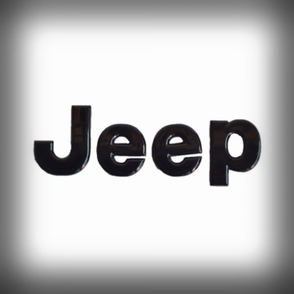 adesivo jeep nero