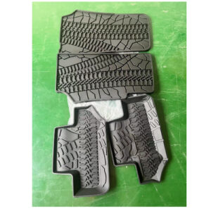 Tappetini in gomma per Jeep Wrangler JK 2012/2018 2 porte - coppia anteriore e coppia posteriore