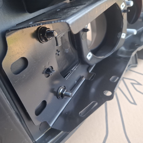 Paraurti anteriore in plastica modello 10° anniversario con angoli bassi per Jeep Wrangler JK dal 2006 al 2017 - immagine 5
