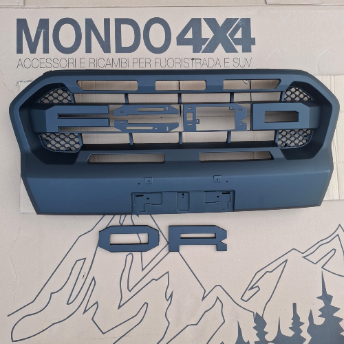 Mascherone sostitutivo completo “Raptor Style” per Ford Ranger T7 e per Ford Ranger T8 - immagine 5